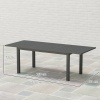 Afbeelding van Outsunny Aluminium Gartentafel in Grijs
