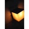 Afbeelding van LUTEC Box Cube Buitenwandlamp - E27 - Donkergrijs
