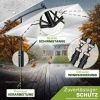 Afbeelding van tillvex® Rechthoekige Aluminium Parasol Ø 330 cm met LED en Afdekking, 360° Draaibaar