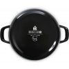 Afbeelding van BK Fortalit Emaille Braadpan 22cm/2L – Inductie – Ovenbestendig tot 230 graden – Zwart/Blauw