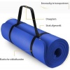 Afbeelding van Donkerblauwe yogamat van 1 cm dik
