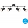 Afbeelding van Briloner Leuchten CUP - plafondlamp - 4-lamps - E14 max. 25W - draaibare spots - zwart