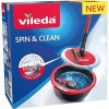 Afbeelding van Vileda Spin&Clean - Mopset - Altijd schoon pad - Plooibare microvezel kop 2in1