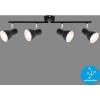 Afbeelding van Briloner Leuchten CUP - plafondlamp - 4-lamps - E14 max. 25W - draaibare spots - zwart
