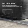 Afbeelding van Outsunny Meubelhoes - 235L x 190B x 90H cm - Zwart