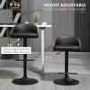 Afbeelding van HOMCOM Verstelbare Barhocker 835-588