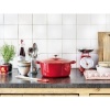 Afbeelding van BK Bourgogne Braadpan 24cm - 4.2l - PFAS-vrij - Inductie - Ovenbestendig tot 230°C - Chili Rood