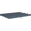 Afbeelding van Outsunny - Vervangend dak - 3 x 2,15 m - Polyester - Donkergrijs