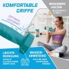 Afbeelding van KESSER® Halters, halterset, 2-delige set, 2 kg gekleurd, korte halters van neopreen, hexagon