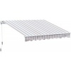 Afbeelding van Outsunny Aluminium, Metaal, Polyester - Beige + Wit - L295 x B245 cm - Zonnescherm