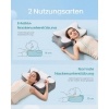 Afbeelding van SONGMICS Ergonomisch verstelbaar nekkussen van traagschuim voor alle slaaphoudingen, wolkenwit/duifg