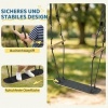 Afbeelding van AIYAPLAY Kinderschommel van esdoornmultiplex en beukenhout - 79L x 40B x 180H cm - Natuurlijk hout
