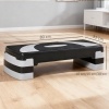 Afbeelding van HOMCOM opstapbord - kunststof - 80L x 31B x 20H cm - zwart