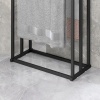 Afbeelding van HOMCOM Vrijstaande Handdoekhouder met 3 Stangen voor de Badkamer, 45 x 21,5 x 85 cm