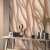 Afbeelding van Erismann Vliesbehang Elle marmerlook bruin brons metallic 10345-02