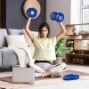 Afbeelding van Soozier 2 x 4,0 kg halterschijven met Easy-Grip handgrepen voor thuis en sportschool