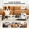 Afbeelding van Pawhut Huisdierdroger - Kunststof - 37,6L x 17,5B x 18,5H cm - Wit