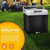 Afbeelding van Tillvex Elektrische Koelbox, 32L, Mini-koelkast voor Auto en Camping, Antraciet