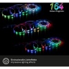 Afbeelding van Briloner Leuchten LED SUPERLINE - 5m RGB LED-strip met afstandsbediening en 164 kleuren