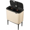Afbeelding van Brabantia Bo Touch Bin Prullenbak - 11 + 23 liter - Afvalscheiding - Zacht Beige