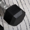 Afbeelding van HOMCOM Set van 2 korte zeshoekige halters A91-019V01