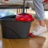 Afbeelding van Vileda Ultramax Turbo Dweilsysteem - Compleet Vloerwisserset met Emmer en Pedaalpers