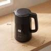 Afbeelding van HOMCOM Waterkoker - Roestvrij staal en kunststof - 21,8L x 15,5B x 26H cm - Zwart