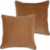 Afbeelding van WOOOD Vola Kussens - Katoen - Groen/Oranje - 50x50x10 - Set van 2