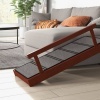 Afbeelding van PawHut Hunderampe met afneembare leuningen, antislip, voor huisdieren tot 30 kg, 125 x 40 x 56 cm, G