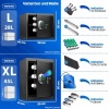 Afbeelding van KESSER® Elektrische kluis met vingerafdruk en sleutel S, inclusief noodaccu, elektronische kluis, 3x