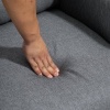 Afbeelding van HOMCOM - Relaxfauteuil - Verstelbare Rugleuning - Grijs Polyester