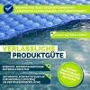 Afbeelding van Tillvex Premium Zonnezeil voor Zwembad, 400 µm, Rechthoekig, 600 x 400 cm, Snijbaar