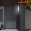 Afbeelding van Telefunken - LED buitenwandlamp met 2 lampen, 8W, 780 lumen, IP44, zilver, 470x155x42mm