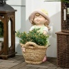 Afbeelding van Outsunny Tuinbeeld van Magnesiumoxide 20L x 30B x 40H cm Meerkleurig