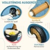 Afbeelding van AIYAPLAY Kinderdriewieler Metaal en Kunststof, Wit, 70,5L x 53B x 58H cm