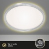 Afbeelding van Briloner Leuchten - LED-plafondlamp met achtergrondverlichting, 22W, 3000 lumen, aluminium/wit