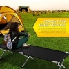 Afbeelding van TRESKO® XXL Campingbed 190 x 64 x 44 cm - Opklapbaar en lichtgewicht tot 150 kg