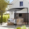 Afbeelding van Outsunny Metalen Tuinpaviljoen, Donkergrijs Polyester