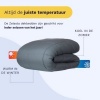 Afbeelding van Zelesta® Wonderbed Grey 140x200cm - Dekbed zonder overtrek - Wasbaar hoesloos