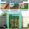 Afbeelding van Outsunny Kas-PE, Staal 170L x 68B x 200H cm - Groen