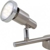 Afbeelding van BRILONER COOL - Plafondlamp - warm wit licht - GU10 fitting - draaibare opbouwspots - mat nikkel