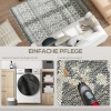 Afbeelding van HOMCOM Antislip Vloerkleed met Boho-Design, 200 x 140 cm, Grijs, Machinewasbaar