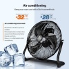 Afbeelding van AERSON vloerventilator 60 cm | 200W met 3 standen | robuust en hoge luchtstroom