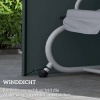 Afbeelding van Outsunny Tuinschommelhoes - Oxford - 220L x 125B x 172H cm - Grijs