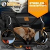 Afbeelding van TRESKO® Opvouwbare hondenbox met likmat en spatel, S, 50 x 34 x 34 cm, antraciet
