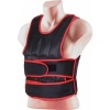 Afbeelding van HOMCOM Gewichtsw vest Oxford, metaal en zand, 60B x 50H cm, zwart en rood