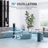 Afbeelding van HOMCOM Torenventilator van ABS Zwart