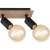 Afbeelding van Globo - Moderne Plafondlamp Zwart - H:11cm - E27 - Voor Binnen - Metaal