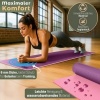 Afbeelding van RE:Sport Yogamat, ftalaatvrij, antislip, 183 x 61 x 0,6 cm, met draagriem
