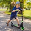 Afbeelding van HOMCOM E-Scooter van versterkt nylon en aluminium - 71L x 36,5B x 75-80H cm - Groen/Zwart